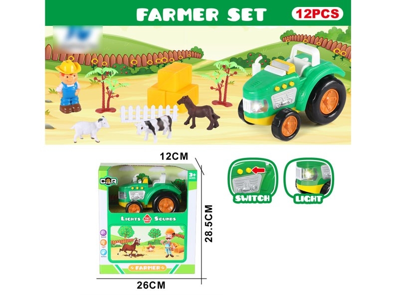 FREE WAY FARMER TRUCK W/LIGHT & MUSIC - HP1172360