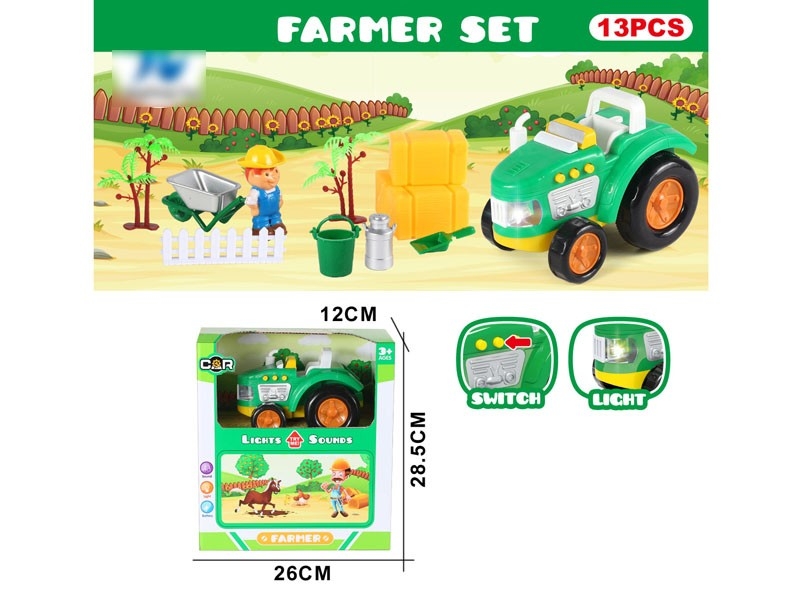 FREE WAY FARMER TRUCK W/LIGHT & MUSIC - HP1172361