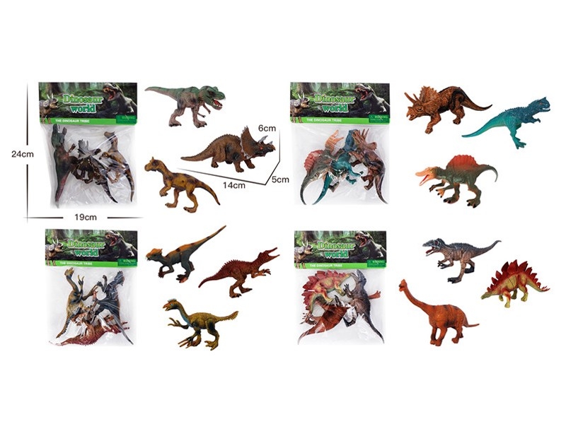 DINOSAUR SET，4ASST - HP1172432