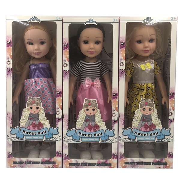 18“BLOW MOLD DOLL W/MUSIC - HP1172516