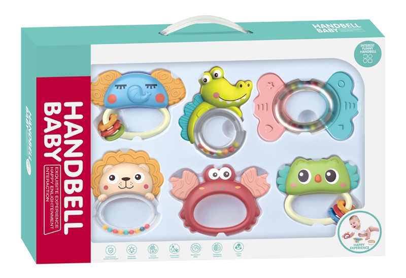BABY RATTLE SET 6 PCS - HP1172589