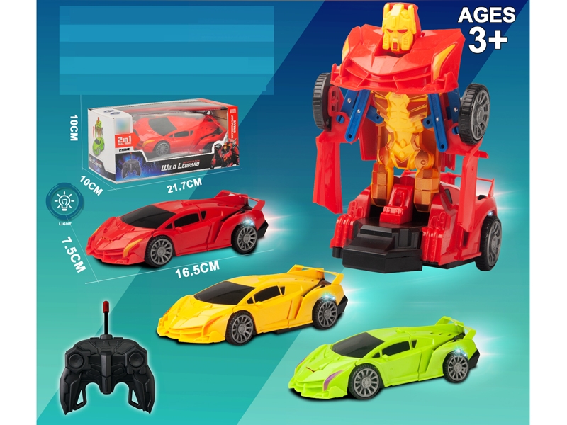 R/C DEFORMATION CAR W/LIGHT - HP1172634