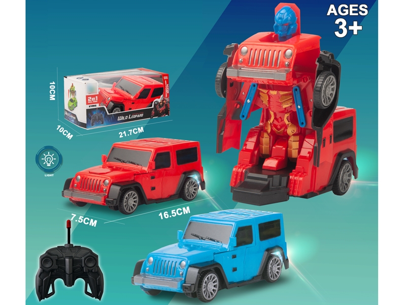 R/C DEFORMATION CAR W/LIGHT - HP1172635