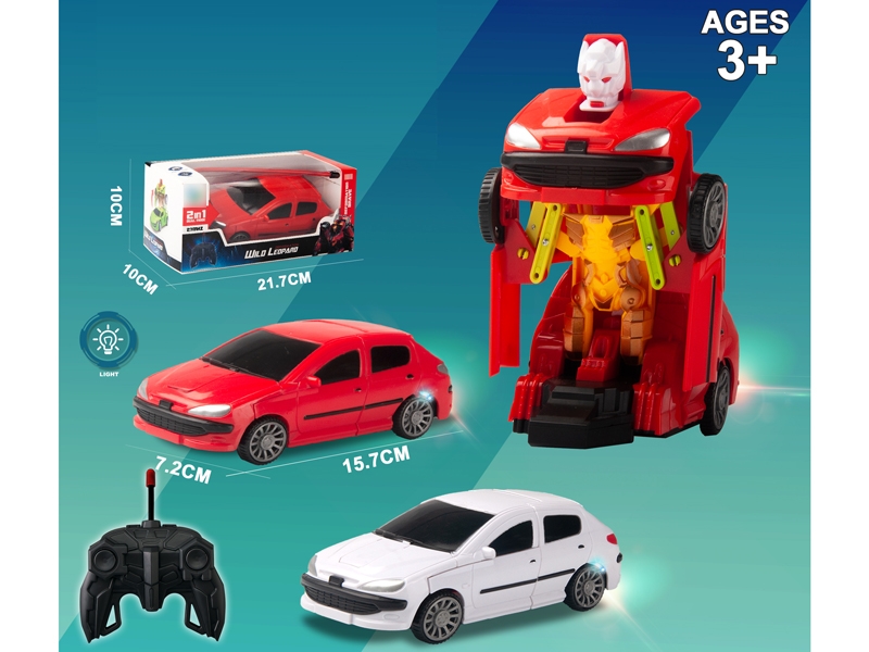 R/C DEFORMATION CAR W/LIGHT - HP1172639