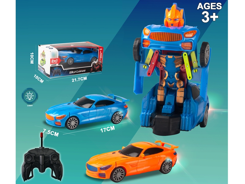 R/C DEFORMATION CAR W/LIGHT - HP1172641