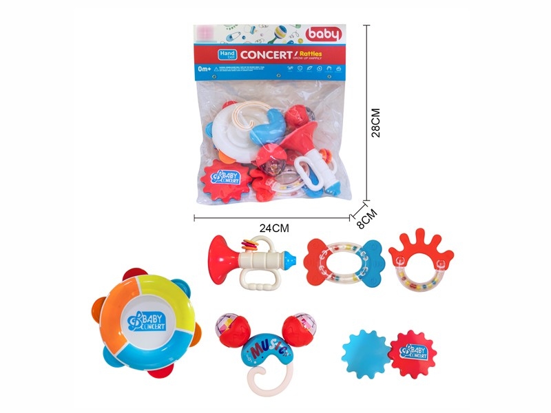 BABY RATTLE 6PCS - HP1173127