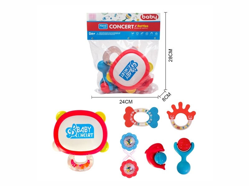 BABY RATTLE 6PCS - HP1173128