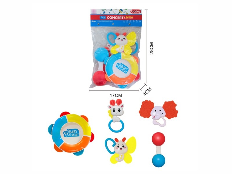 BABY RATTLE 5PCS - HP1173129