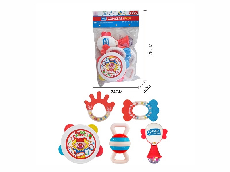 BABY RATTLE 5PCS - HP1173132