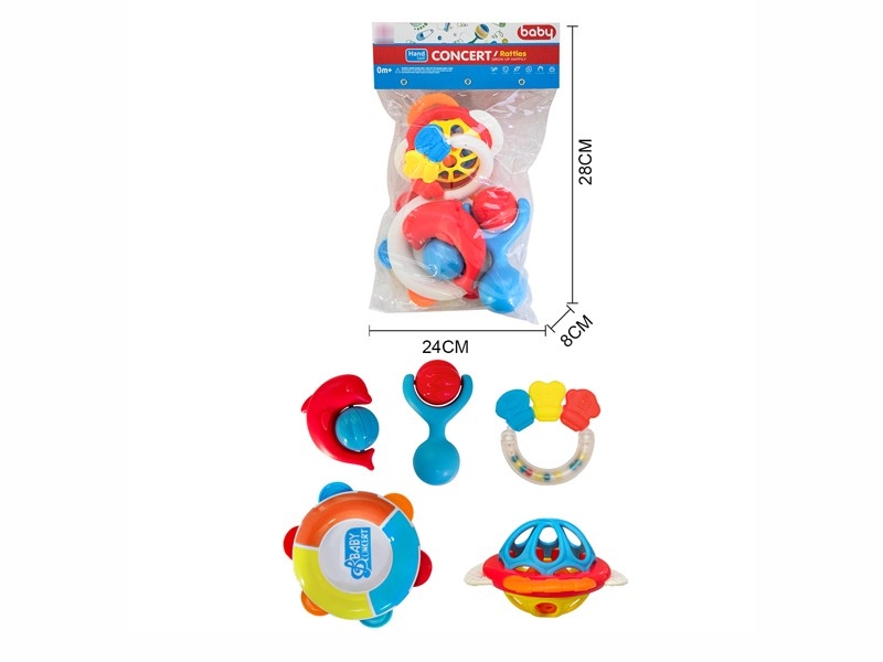 BABY RATTLE 5PCS - HP1173133