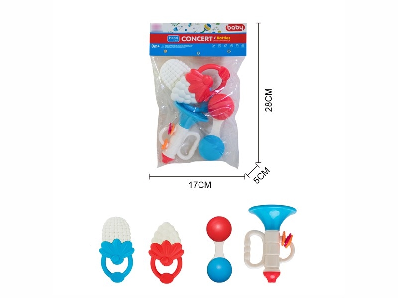 BABY RATTLE 4PCS - HP1173136