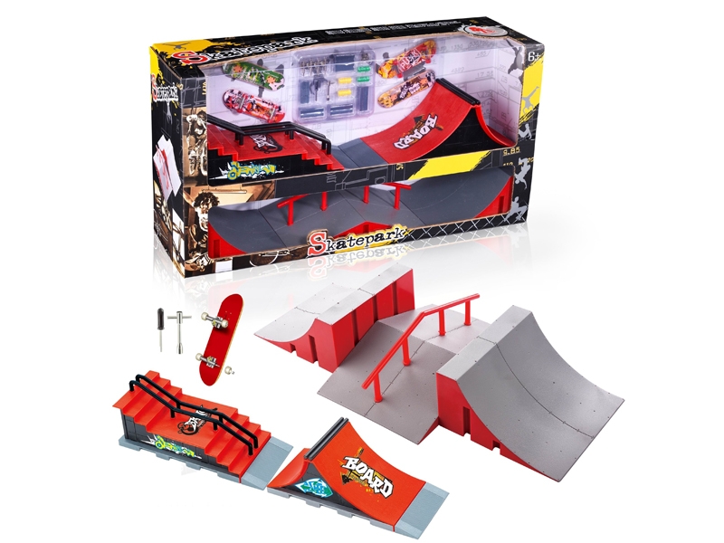 FINGER SKATEBOARD 4PCS W/BIKE SKATEBOARD - HP1173618