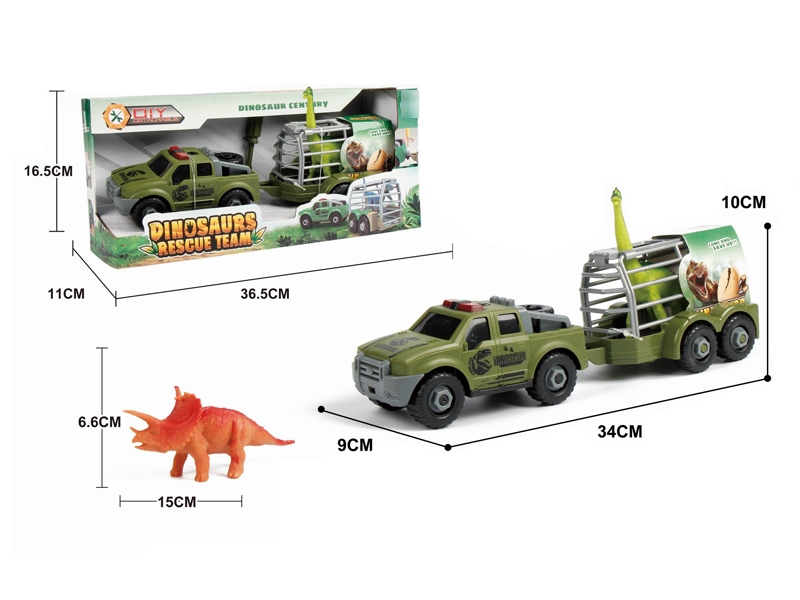 DIY ASSEMBLE DINOSAUR RESCUE TEAM - HP1173638
