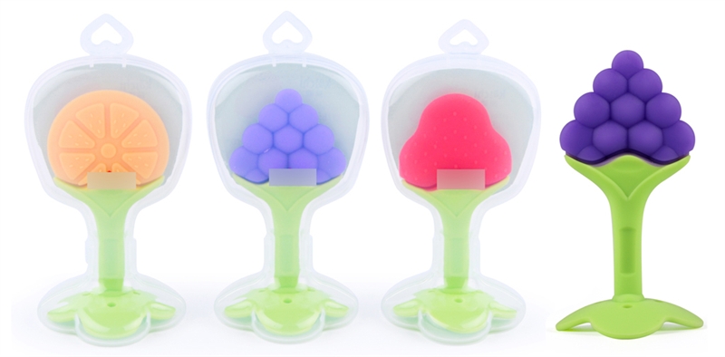 NEWBORN TEETHER (3 ASST., SAFE SILICONE) - HP1174197