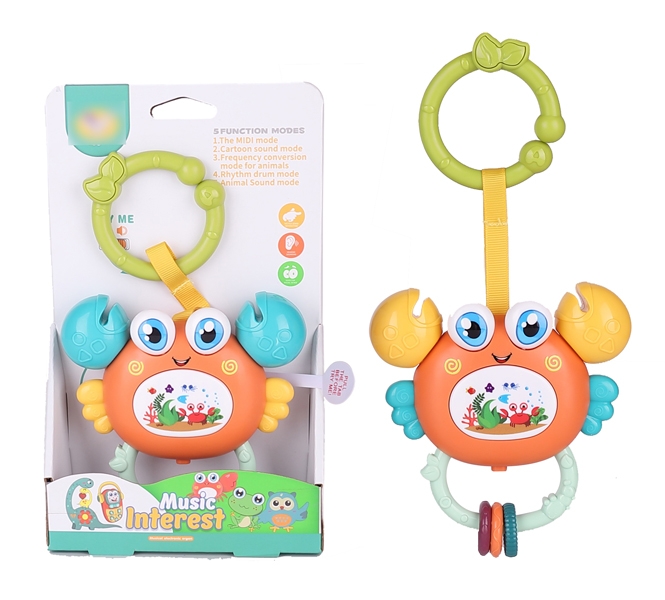BABY RATTLE W/LIGHT & MUSIC (INCLUDED BATTERY) - HP1175057