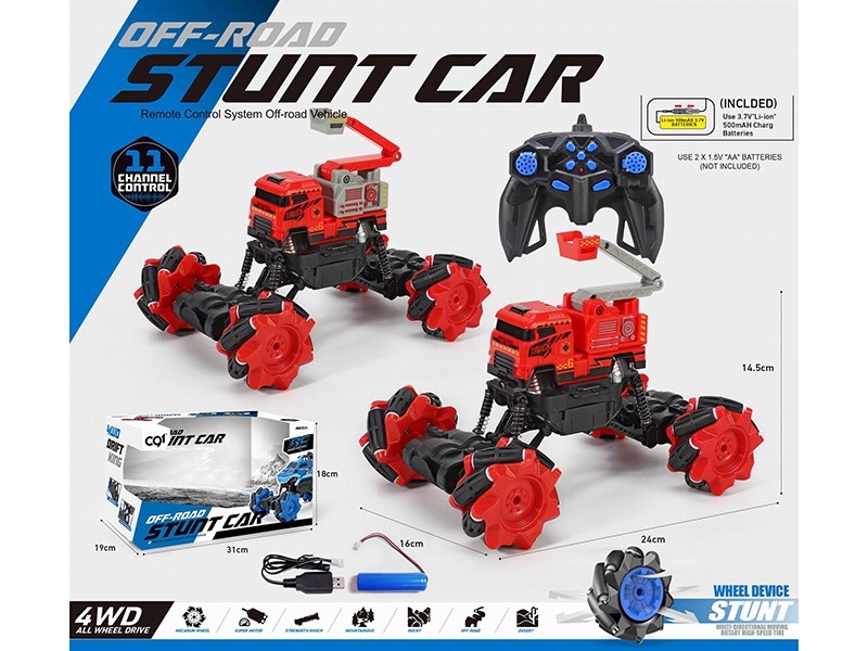 1:16 R/C STUNT TRUCK,NOT INCLUDED BATTERY - HP1175207