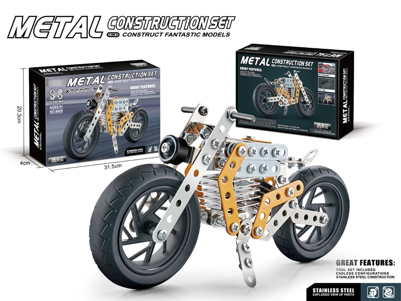 METAL MODELS BUILDING BLOCK 162PCS - HP1175409