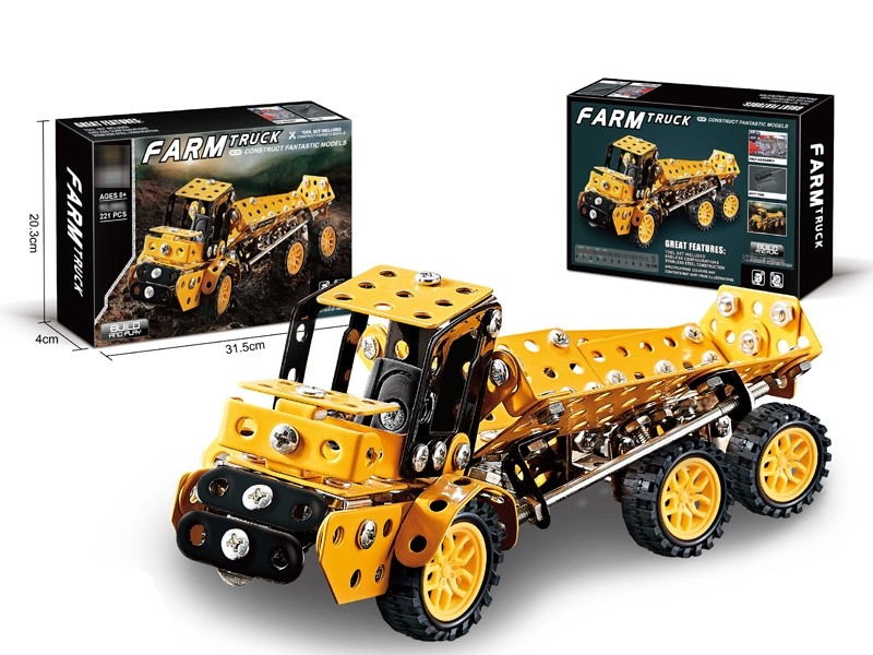 METAL MODELS BUILDING BLOCK 221PCS - HP1175413