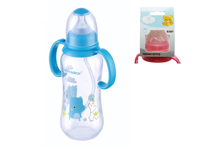 300ML PP STANDARD NECK FEEDING BOTTLE WITH HANDLES - HP1175929