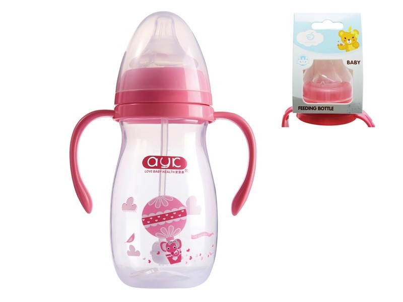 260ML WIDE NECK PP BOTTLE WITH HANDLES - HP1175931