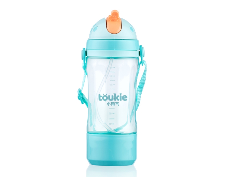 380ML BABY SIPPY CUP WITH CONTAINER AND STRAPS (137G, SILICONE STRAW, OTHER PART PP, OEM COLOR AVALIABLE） - HP1175961