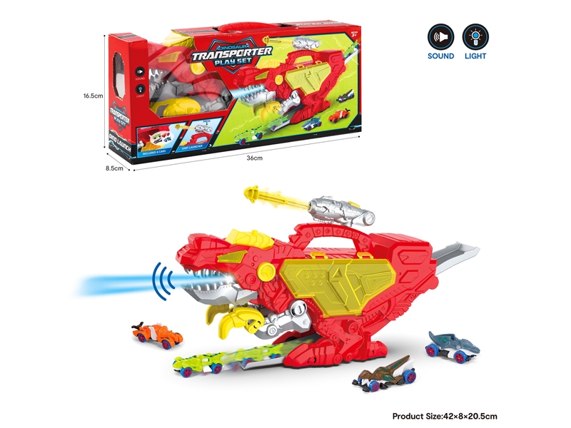 FREE WAY RAIL CAR W/LIGHT & MUSIC，FREE WAY CAR 4PCS - HP1176040