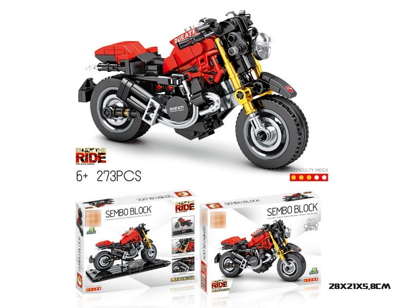 MOTORCYCLE SERIES BLOCKS 273PCS - HP1177097