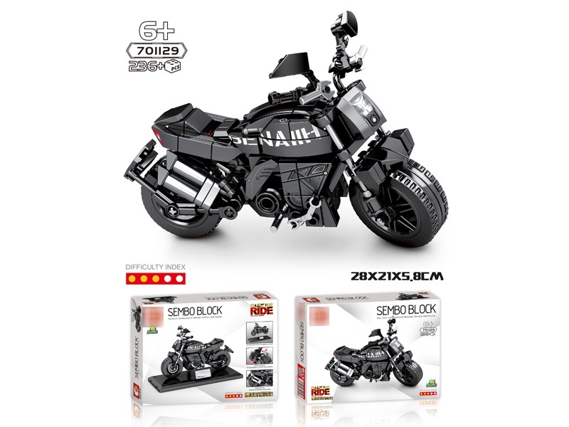 MOTORCYCLE SERIES BLOCKS 236+PCS - HP1177103