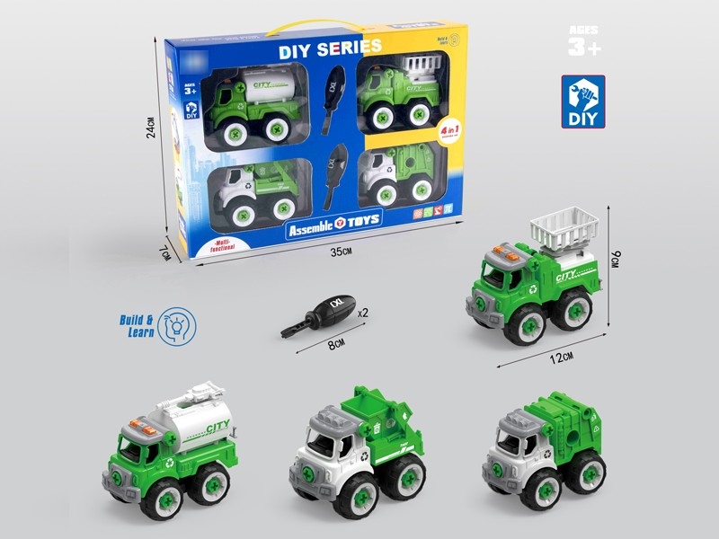 DIY ASSEMBLE SANITATION TRUCK - HP1178317