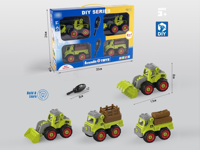 DIY ASSEMBLE FARMER TRUCK - HP1178322