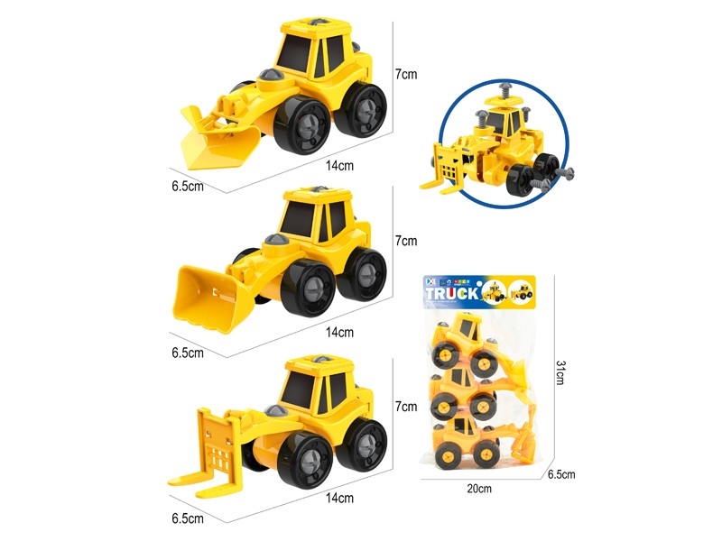 DIY ASSEMBLE CONSTRUCTION CAR - HP1178344