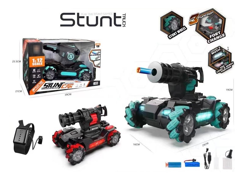 R/C STUNT CAR W/SOFT SHOOTING - HP1178367