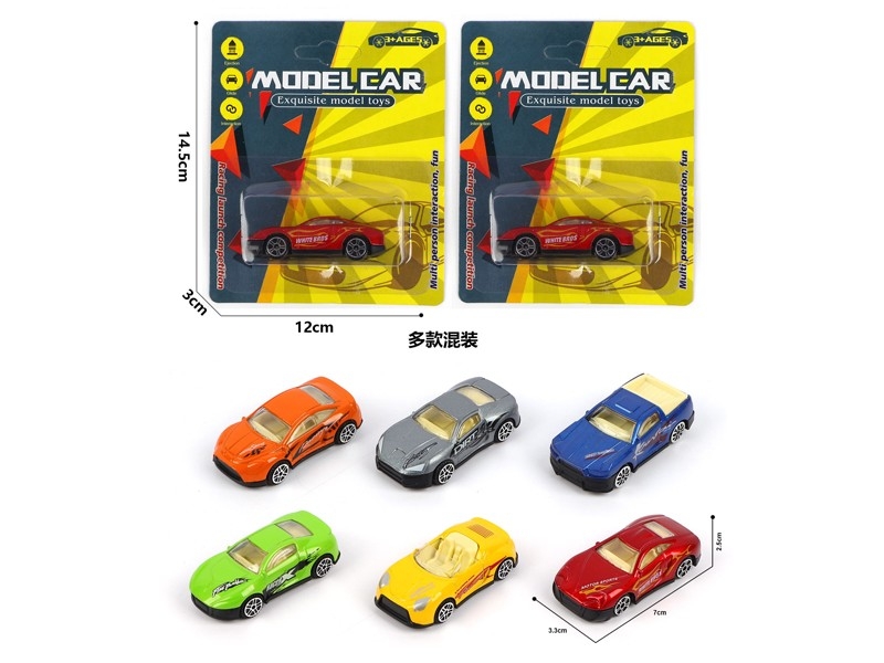 1:64 FREE WAY DIE-CAST CAR，6ASST - HP1179083