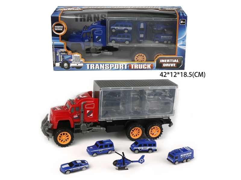 FRICTION CAR W/CAR 4PCS - HP1179126