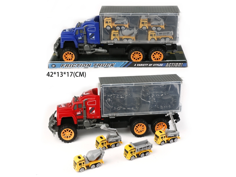 FRICTION CAR W/CAR 4PCS - HP1179127