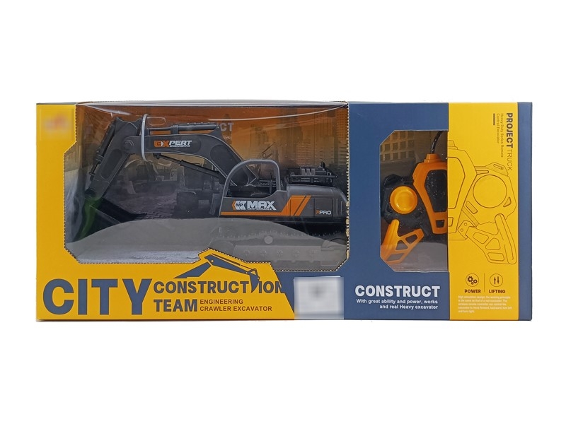 1:12 27MHz R/C 4-CHANNELS EXCAVATOR (INCLUDING BATTERY, 3 COLORS) - HP1179260