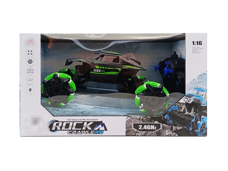 1:14 2.4G R/C BIGFOOT CLIMBING CAR (CAN SIDE DRIVING, INCLUDING BATTERY, 3 COLORS) - HP1179261