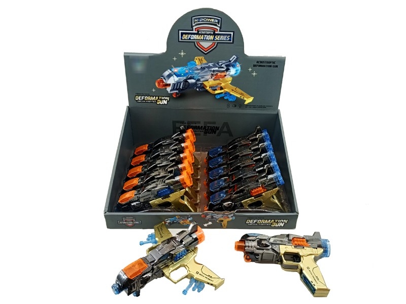 DEFORMATION GUN W/SPEECH SOUND (12 PCS/DISPLAY BOX) - HP1179275