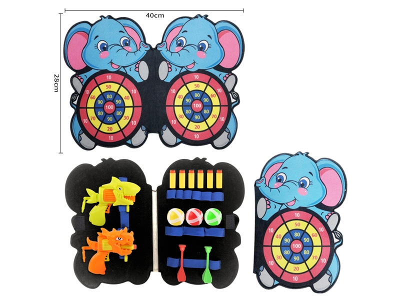 SOFT SHOOTING GUN+TARGET - HP1179332