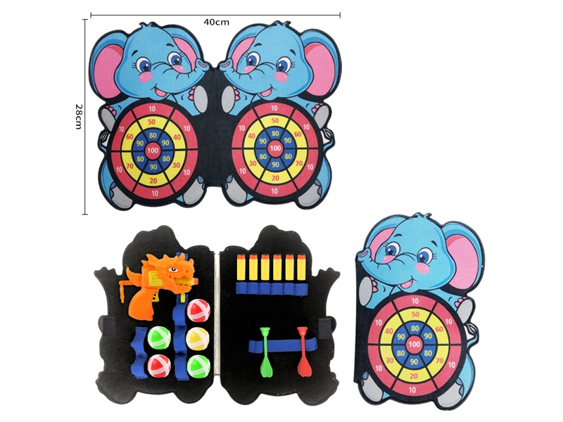 SOFT SHOOTING GUN+TARGET - HP1179344