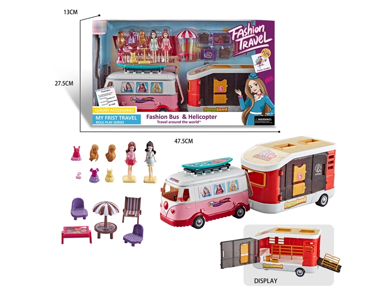 FASHION BUS & HELICOPTER - HP1179358