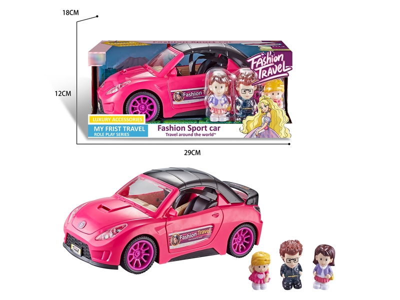 FREE WAY SPORTS CAR W/LIGHT & SOUND (INCLUDED BATTERY) - HP1179449