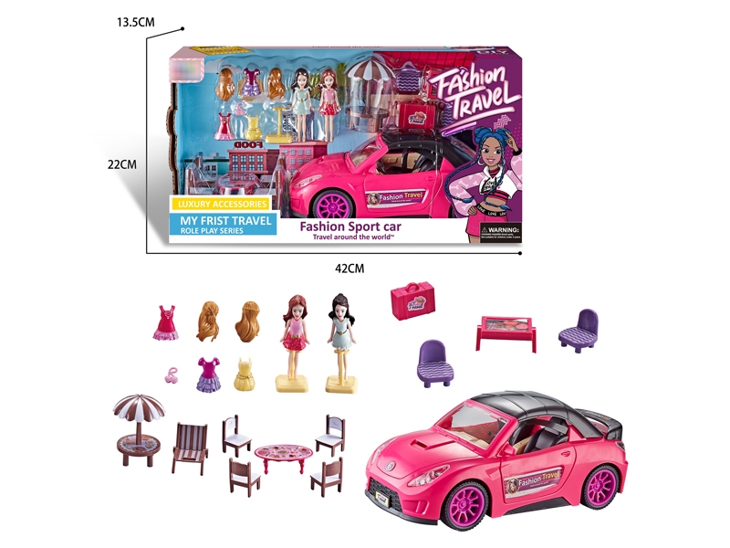 FREE WAY SPORTS CAR W/LIGHT & SOUND (INCLUDED BATTERY) - HP1179450