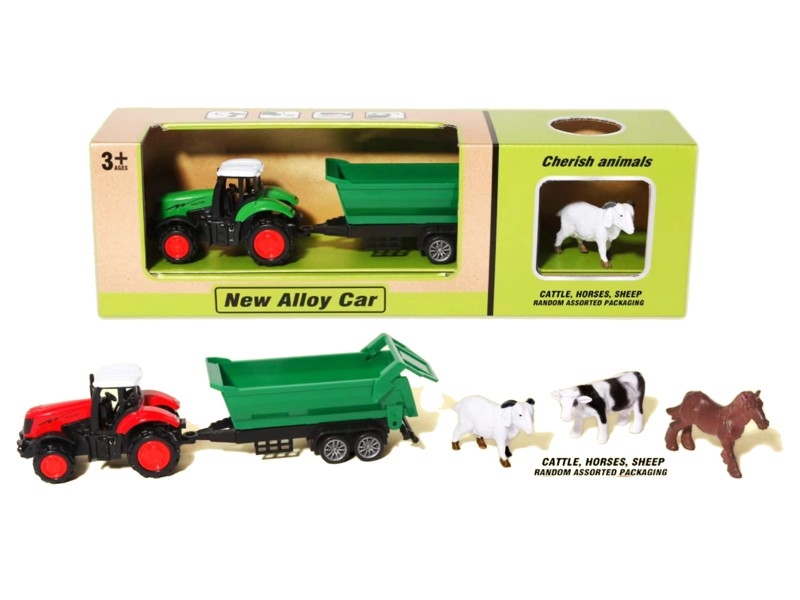 FREE WAY DIE-CAST TRUCK + ANIMALS - HP1179591