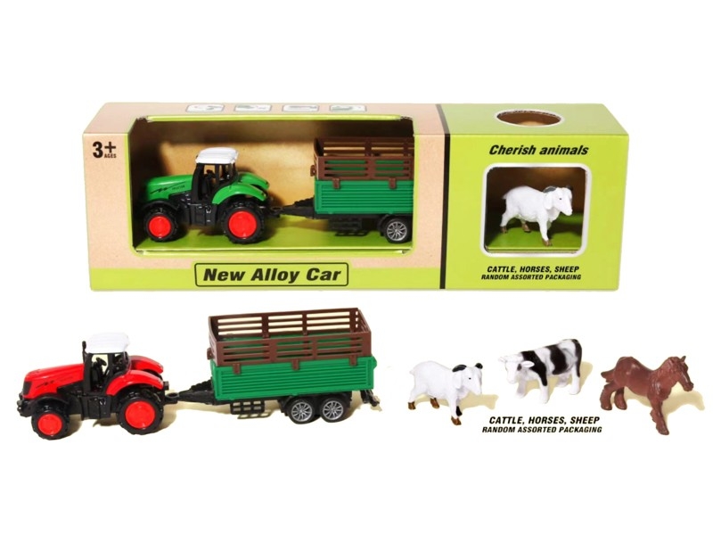 FREE WAY DIE-CAST TRUCK + ANIMALS - HP1179594