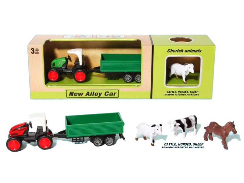FREE WAY DIE-CAST TRUCK + ANIMALS - HP1179595