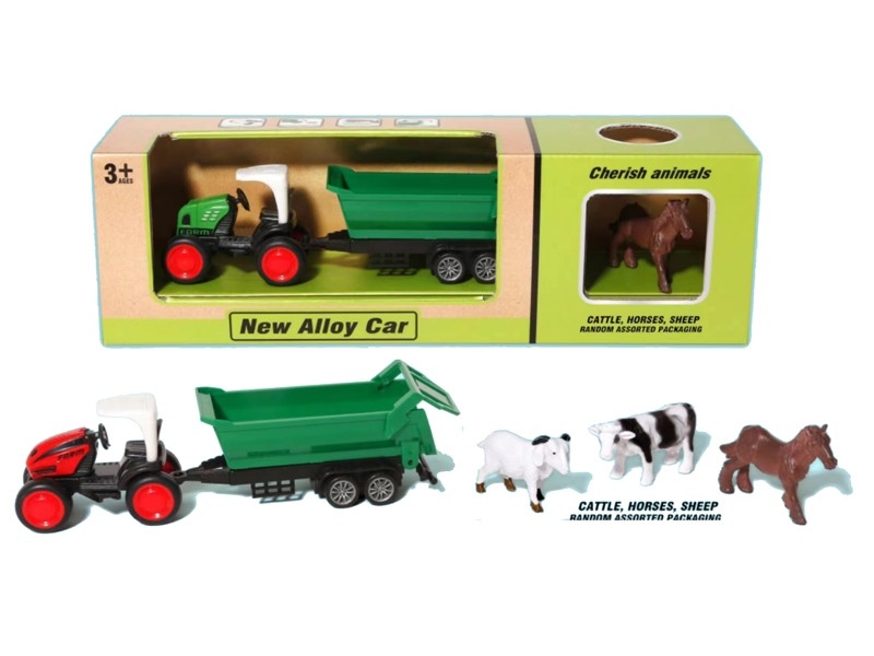 FREE WAY DIE-CAST TRUCK + ANIMALS - HP1179597