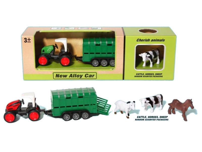 FREE WAY DIE-CAST TRUCK + ANIMALS - HP1179598