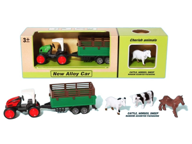 FREE WAY DIE-CAST TRUCK + ANIMALS - HP1179600