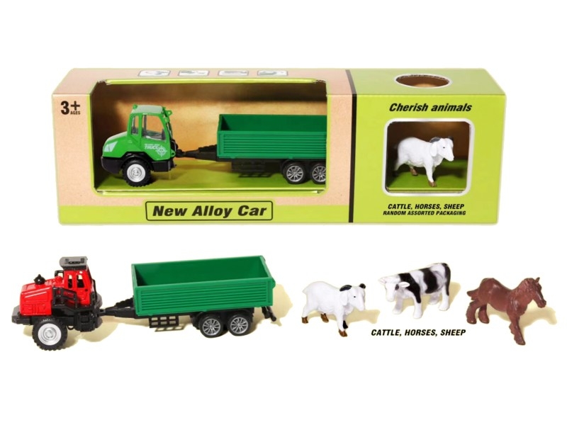 FREE WAY DIE-CAST TRUCK + ANIMALS - HP1179601